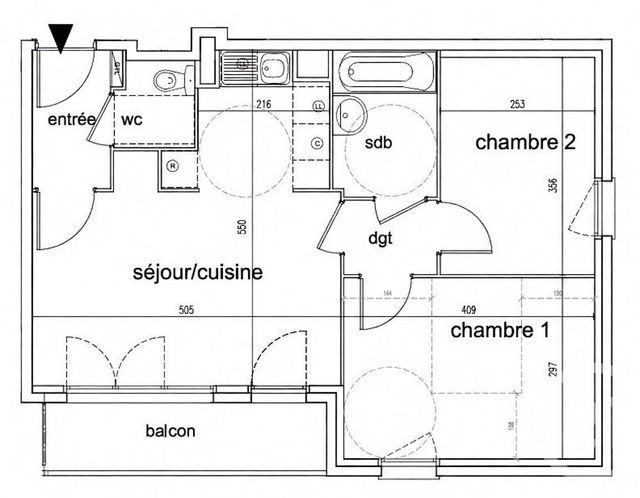 Appartement à louer - 3 pièces - 53.26 m2 - LIMEIL BREVANNES - 94 - ILE-DE-FRANCE - Century 21 Boiss'Immobilier